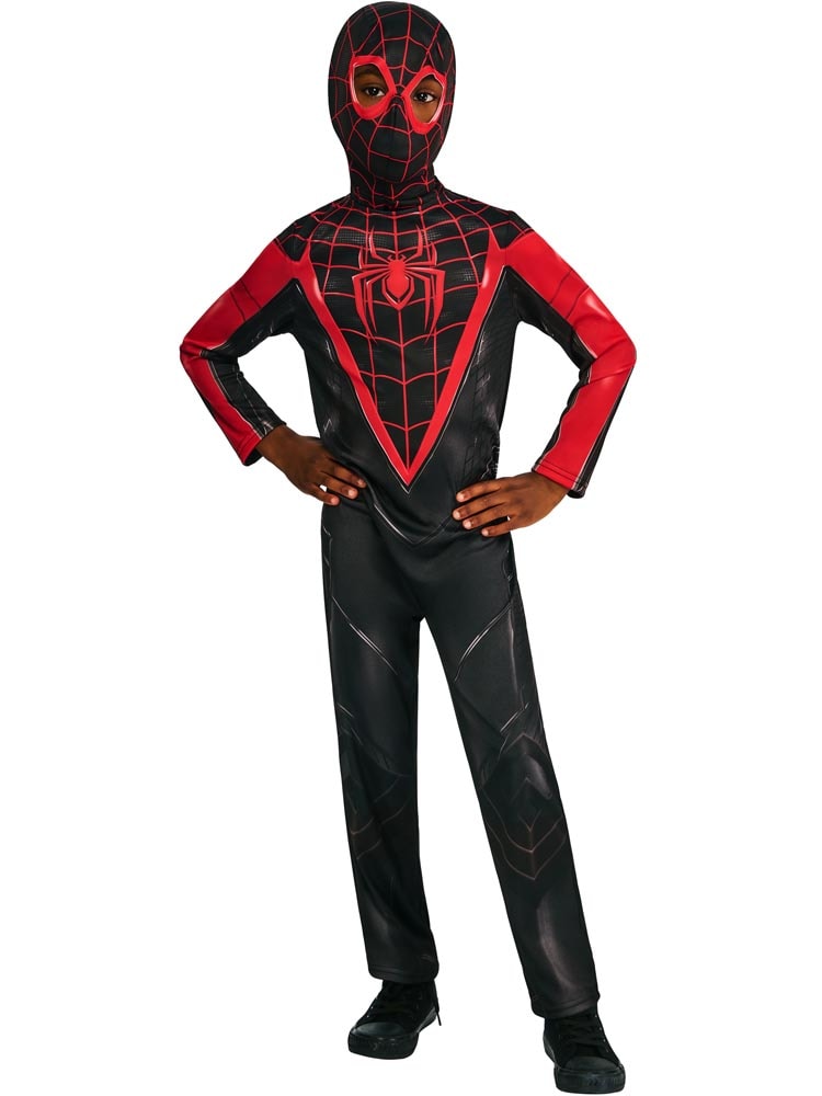 Spiderman Miles Morales Kostuum Kind 7-8 jaar