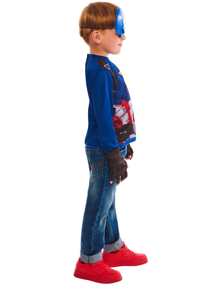 Captain America Verkleedset Kind 4-6 jaar