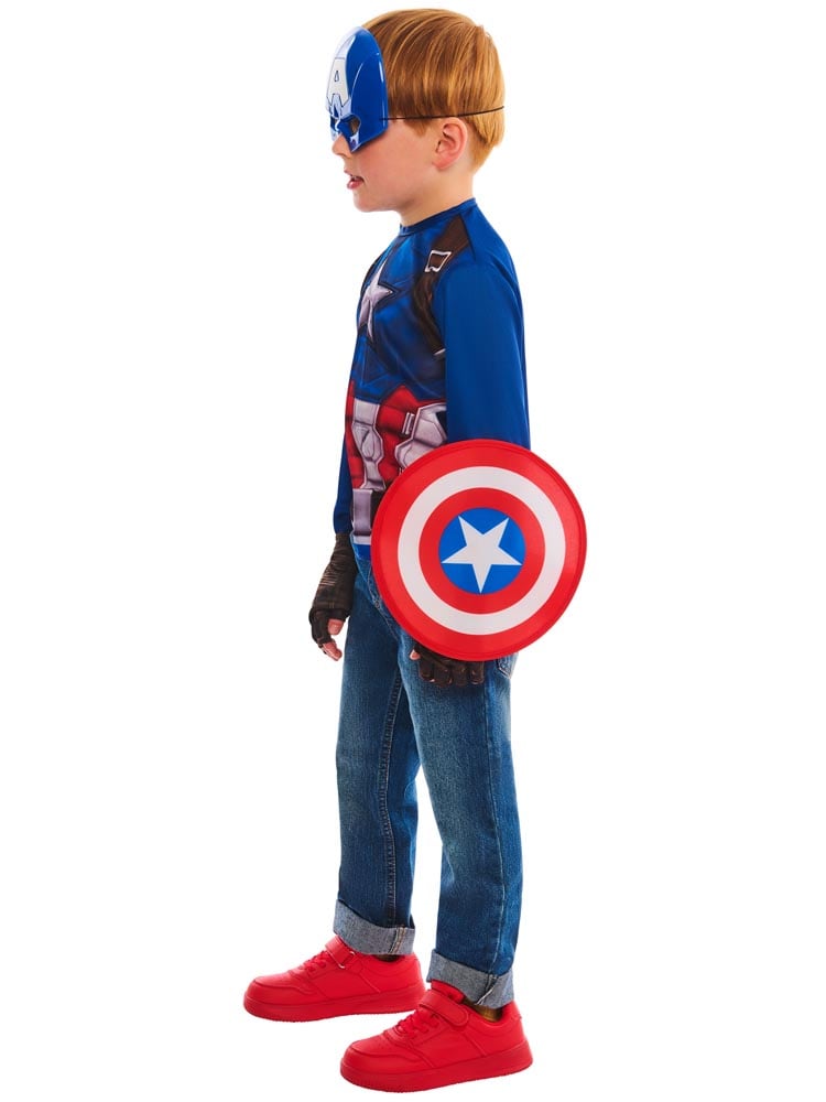 Captain America Verkleedset Kind 4-6 jaar