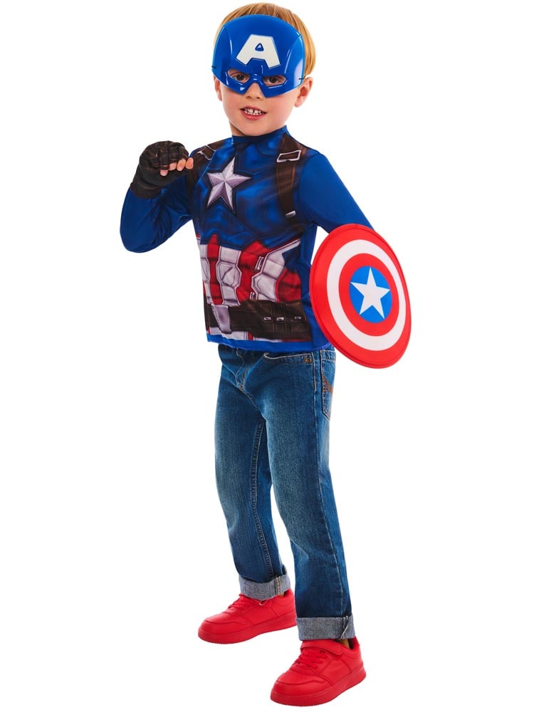 Captain America Verkleedset Kind 4-6 jaar