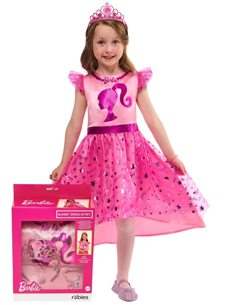 Barbie Verkleedset Kind 4-6 jaar