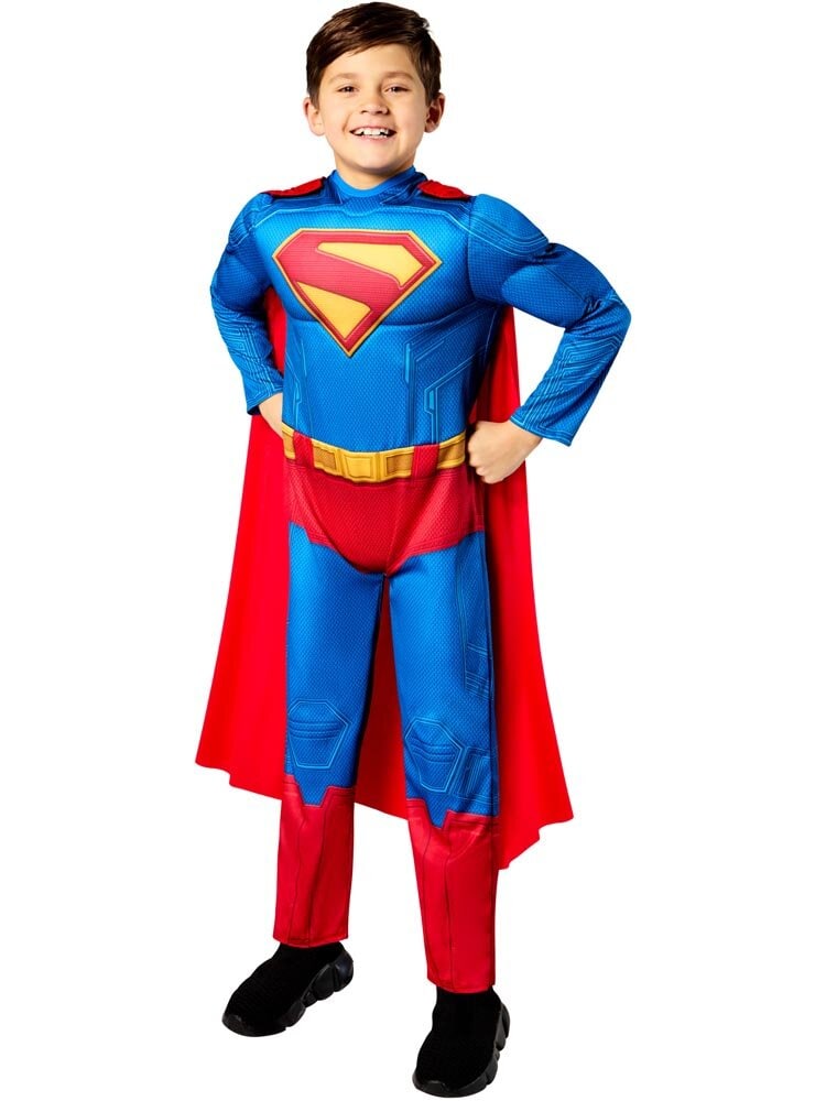 Superman Kostuum Deluxe Kind 9-10 jaar