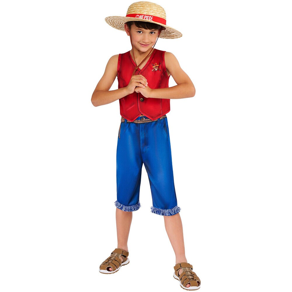 One Piece Luffy Kostuum 11-13 jaar