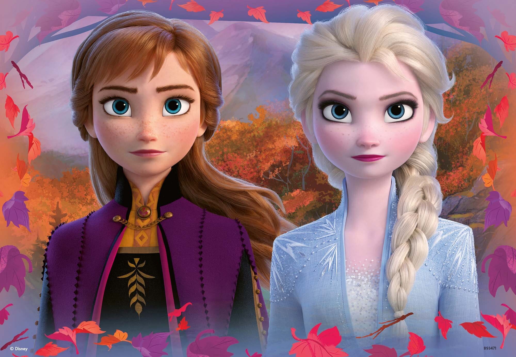 Ravensburger Puzzel - Disney Frozen 2x12 stukjes