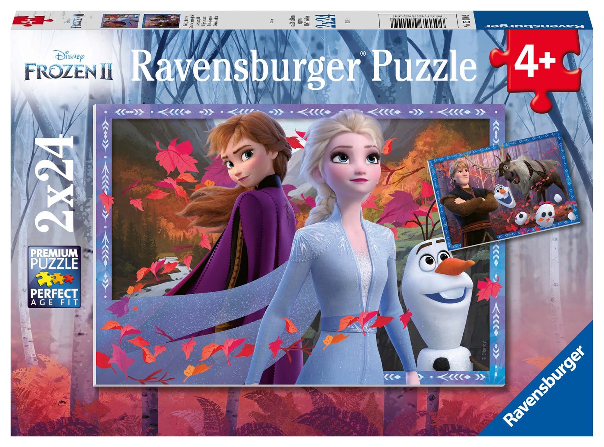 Ravensburger Puzzel - Disney Frozen 2x24 stukjes