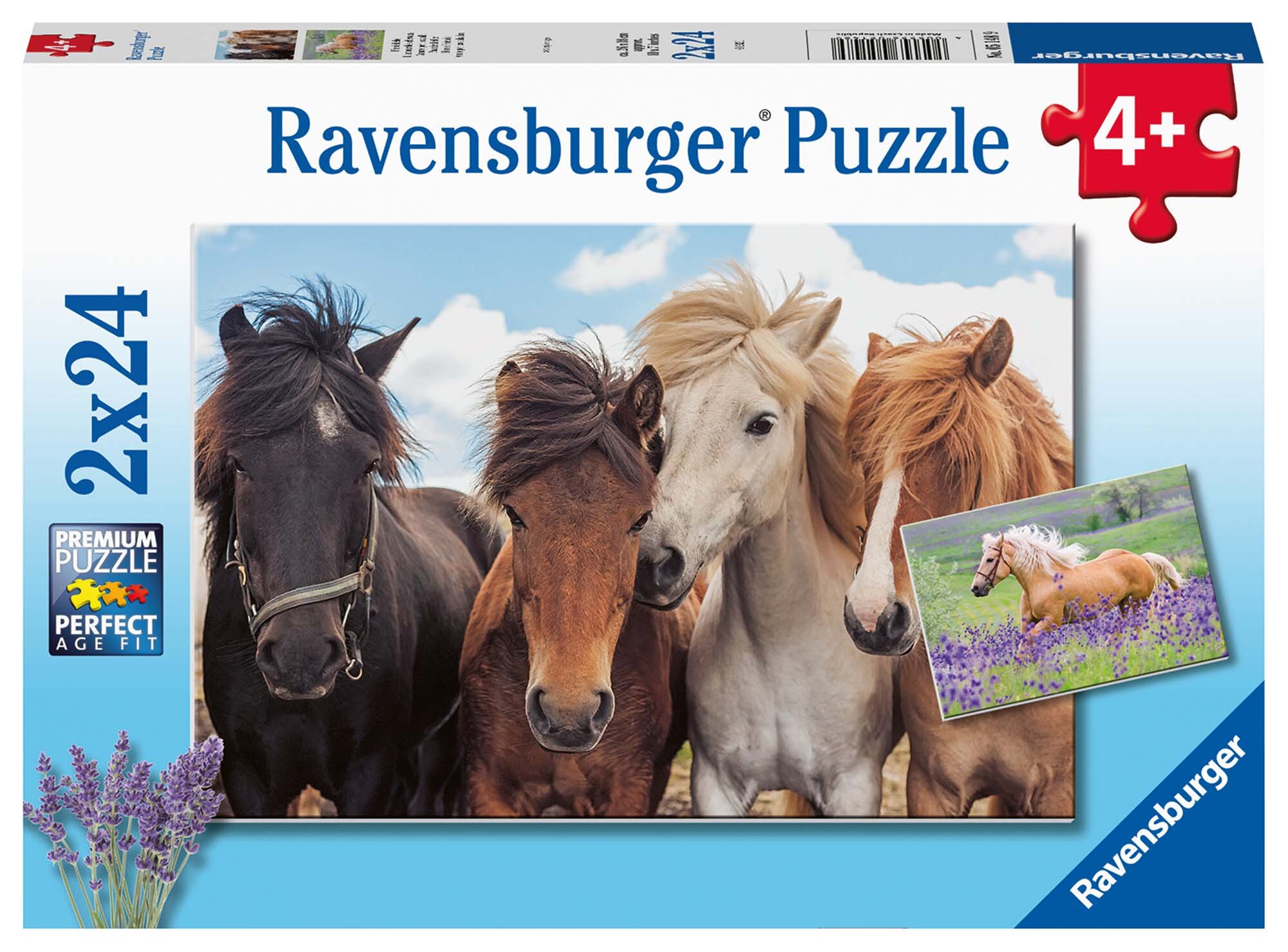 Ravensburger Puzzel - Paardenvrienden 2x24 stukjes