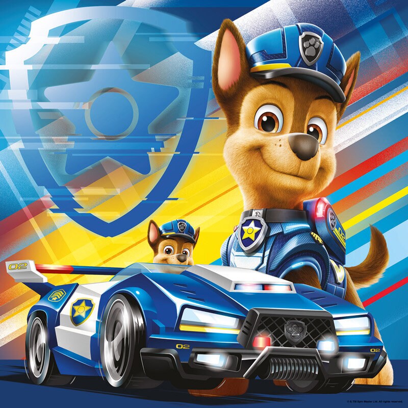 Ravensburger Puzzel - Paw Patrol Movie 3x49 stukjes