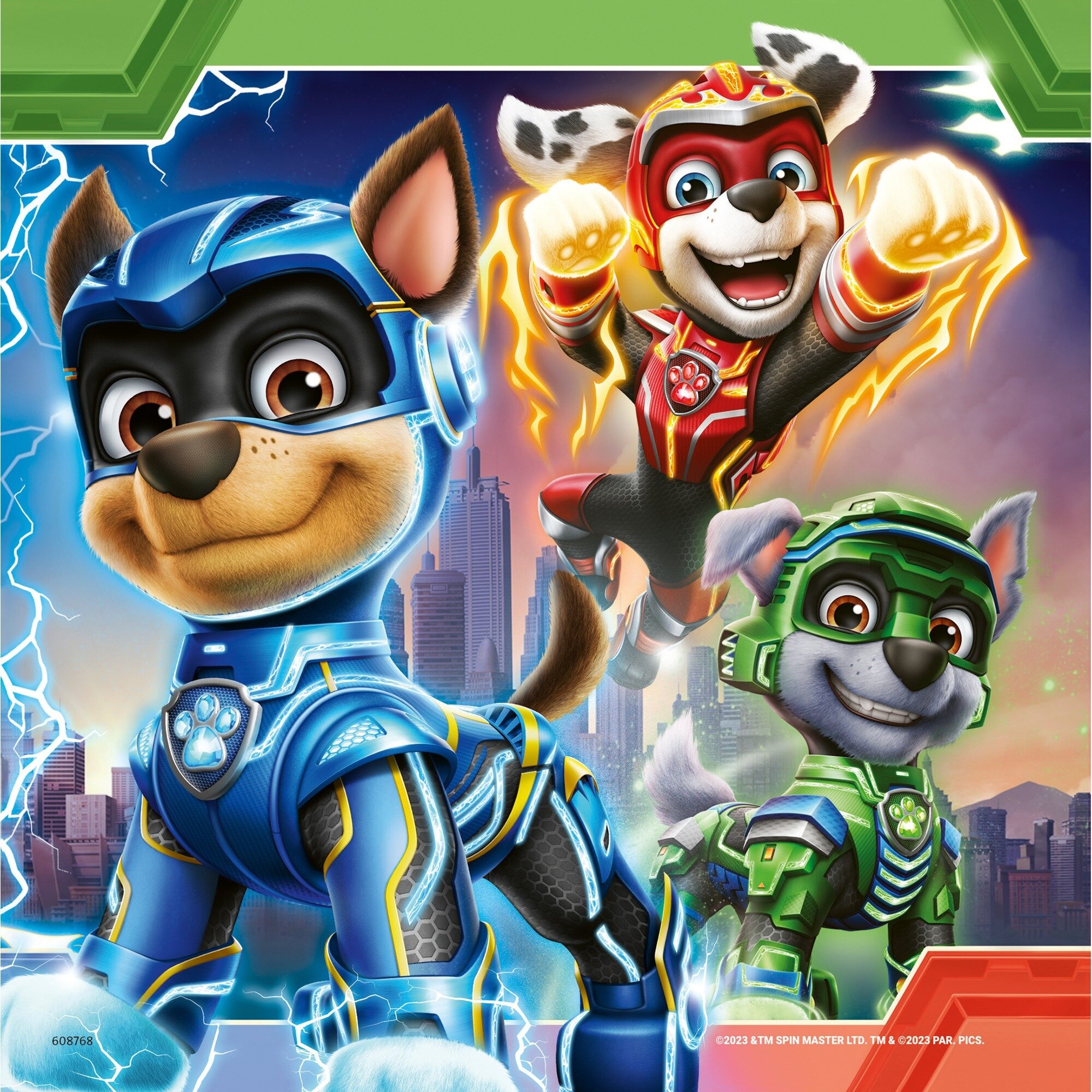 Ravensburger Puzzel - Paw Patrol The Mighty Movie 3x49 stukjes