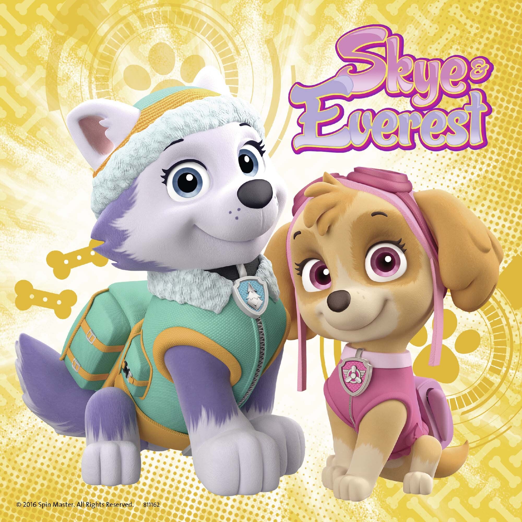 Ravensburger Puzzel - Paw Patrol - Skye & Everest 3x49 stukjes