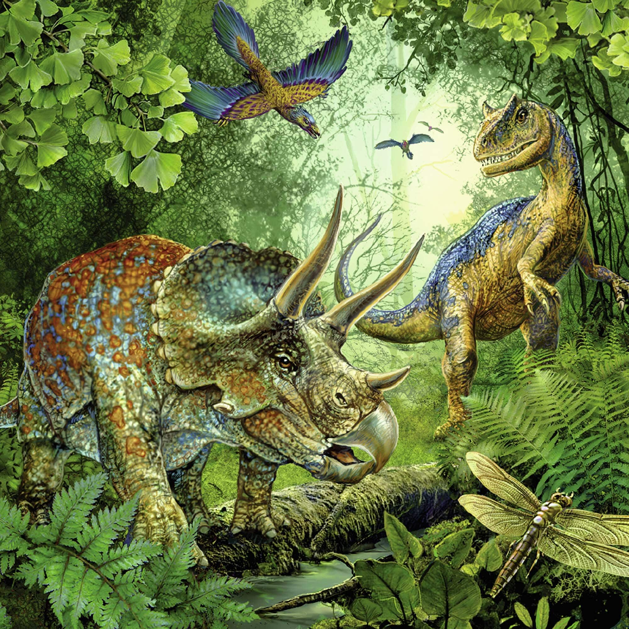 Ravensburger Puzzel - Dinosaurussen 3x49 stukjes