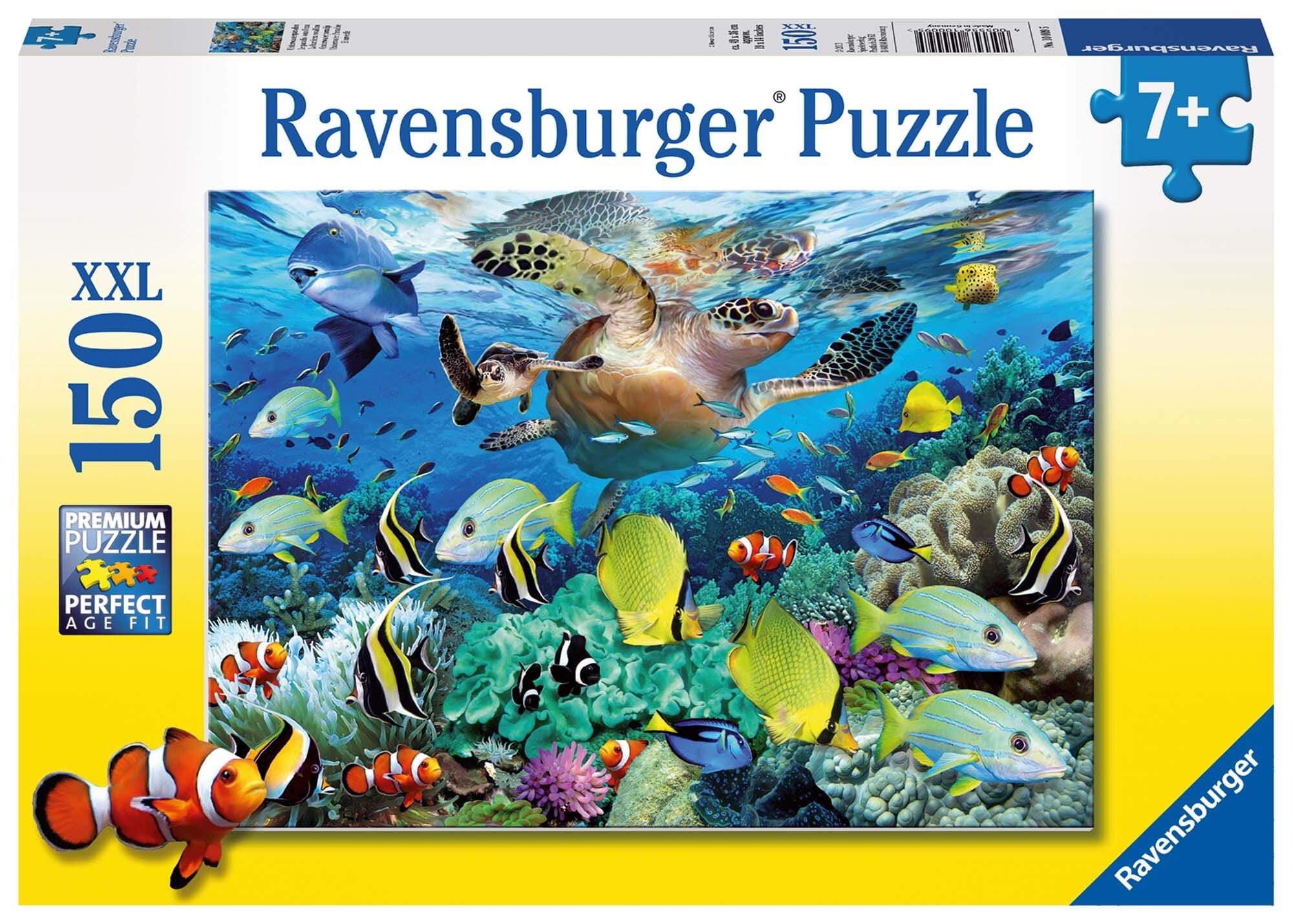 Ravensburger Puzzel - Paradijs onder het wateroppervlak 150 stukjes XXL