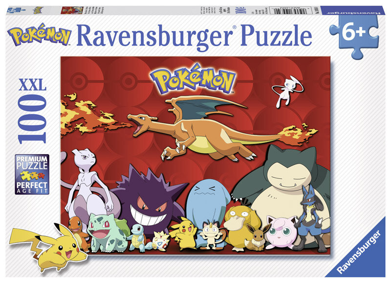 Ravensburger Puzzel - Mijn favoriete Pokémon 100 stukjes XXL