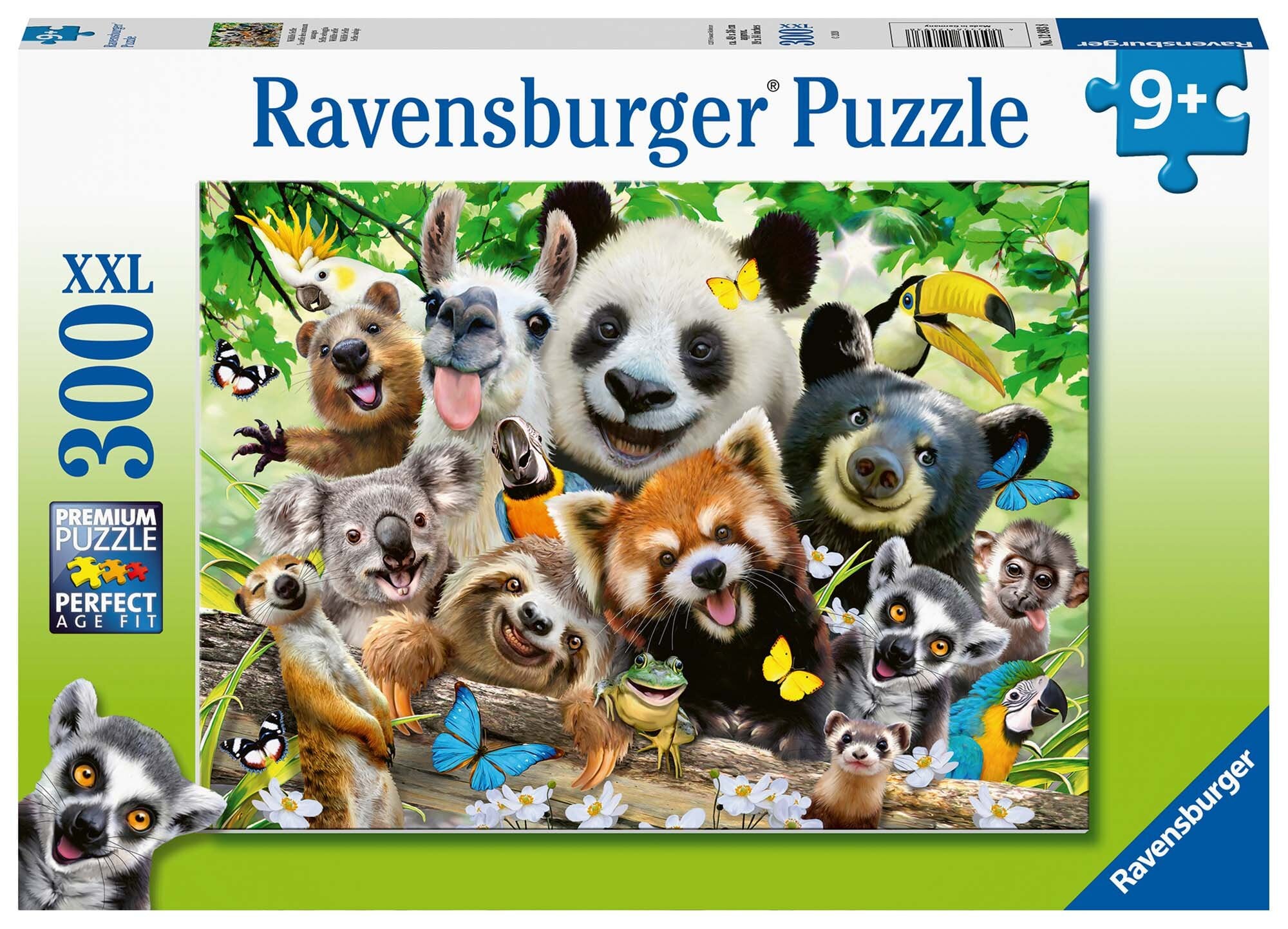 Ravensburger Puzzel - Wildlife-Selfie 300 stukjes XXL