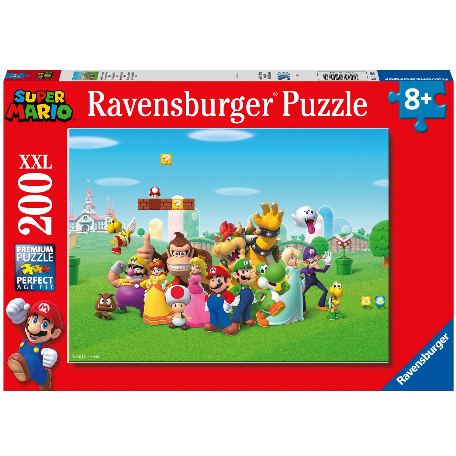 Ravensburger Puzzel - Super Mario Adventure 200 stukjes XXL