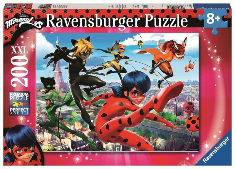 Ravensburger Puzzel - Wonderbaarlijk Lieveheersbeestje 200 stukjes XXL