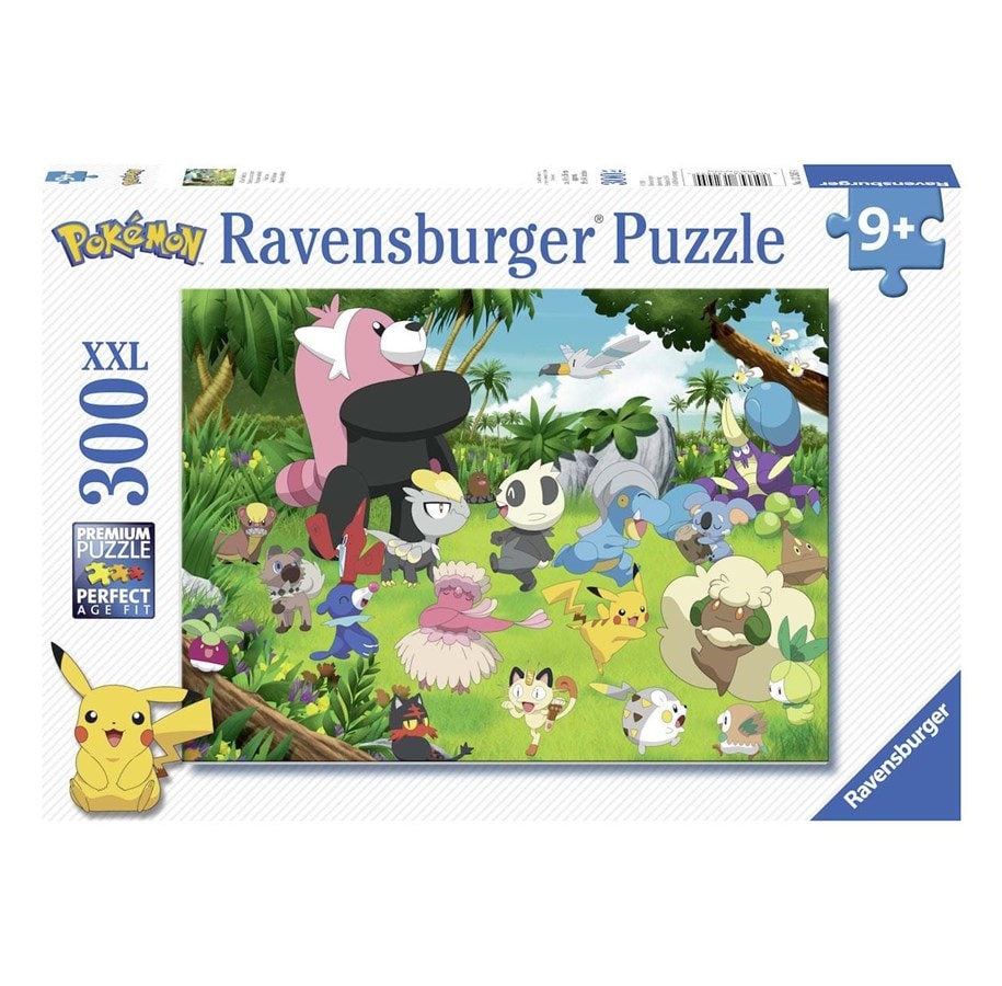 Ravensburger Puzzel - Wilde Pokémon 300 stukjes XXL
