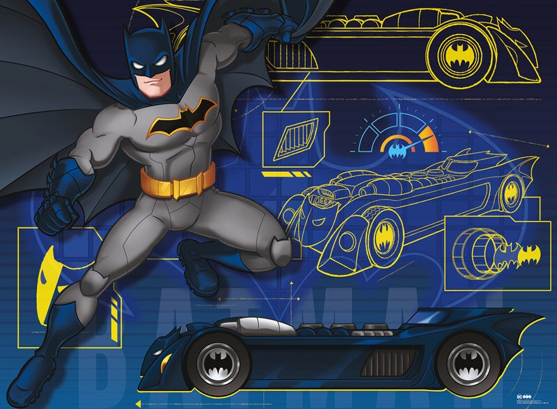 Ravensburger Puzzel - Batman Batmobile 100 stukjes