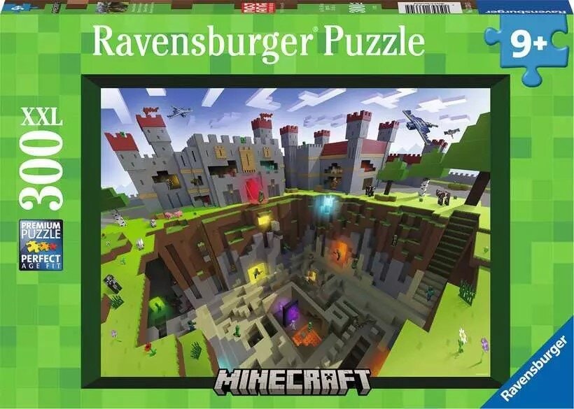 Ravensburger Puzzel Minecraft Cutaway - 300 stukjes