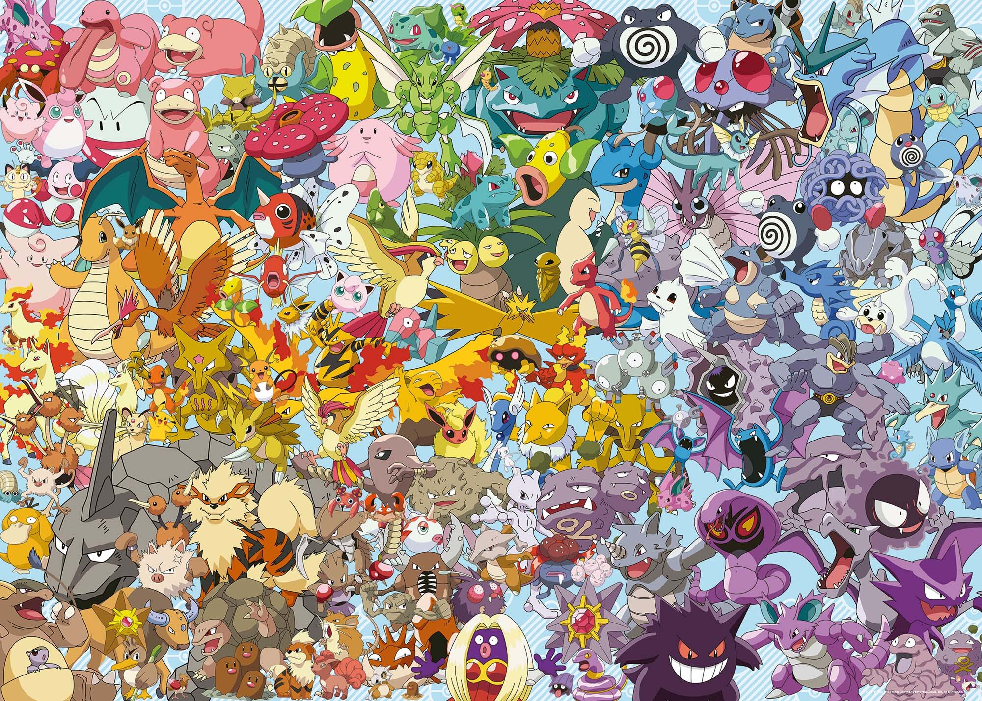 Ravensburger Puzzel - Pokémon Challenge 1000 stukjes