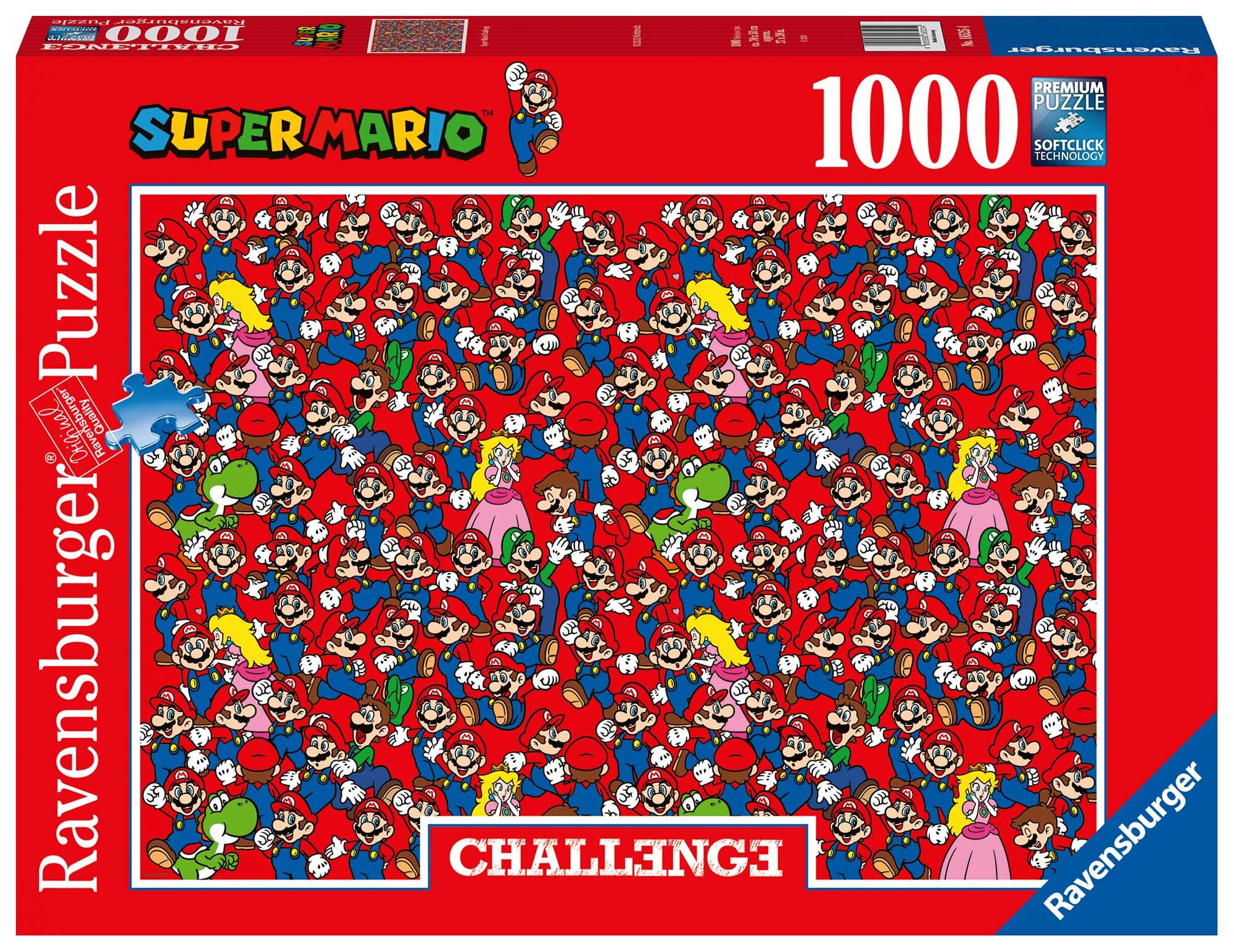 Ravensburger Puzzel - Super Mario Challenge 1000 stukjes