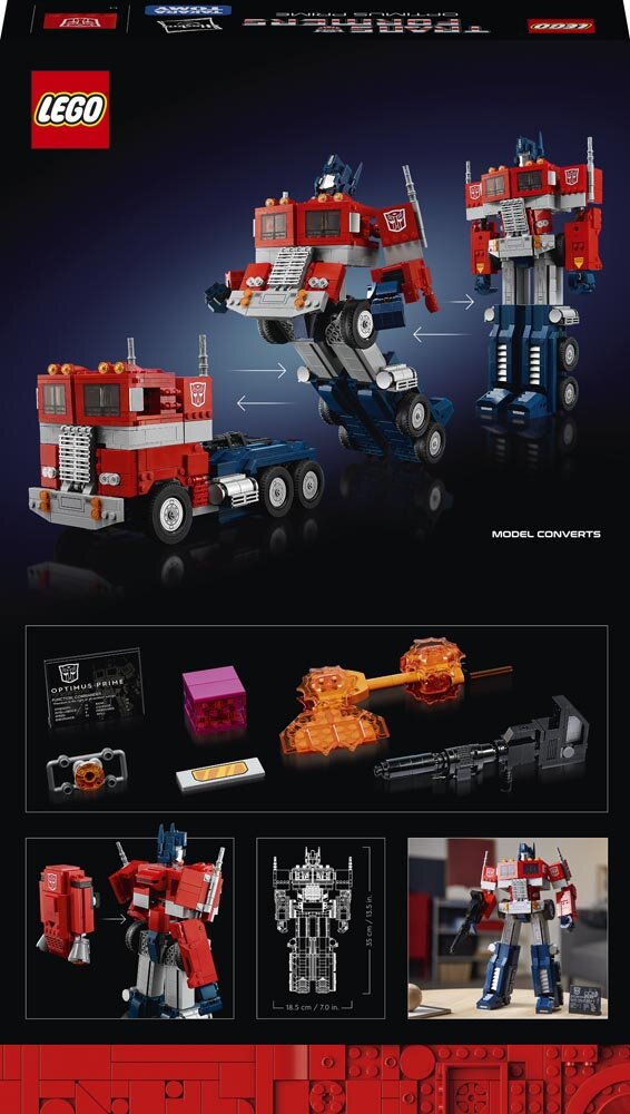LEGO Icons - Optimus Prime 18+