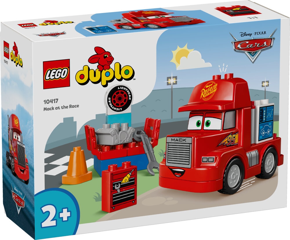 LEGO Duplo - Mack bij de race 2+