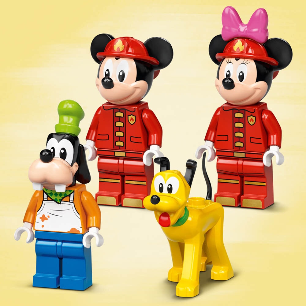 LEGO Mickey & Friends - Brandweerkazerne & auto 4+