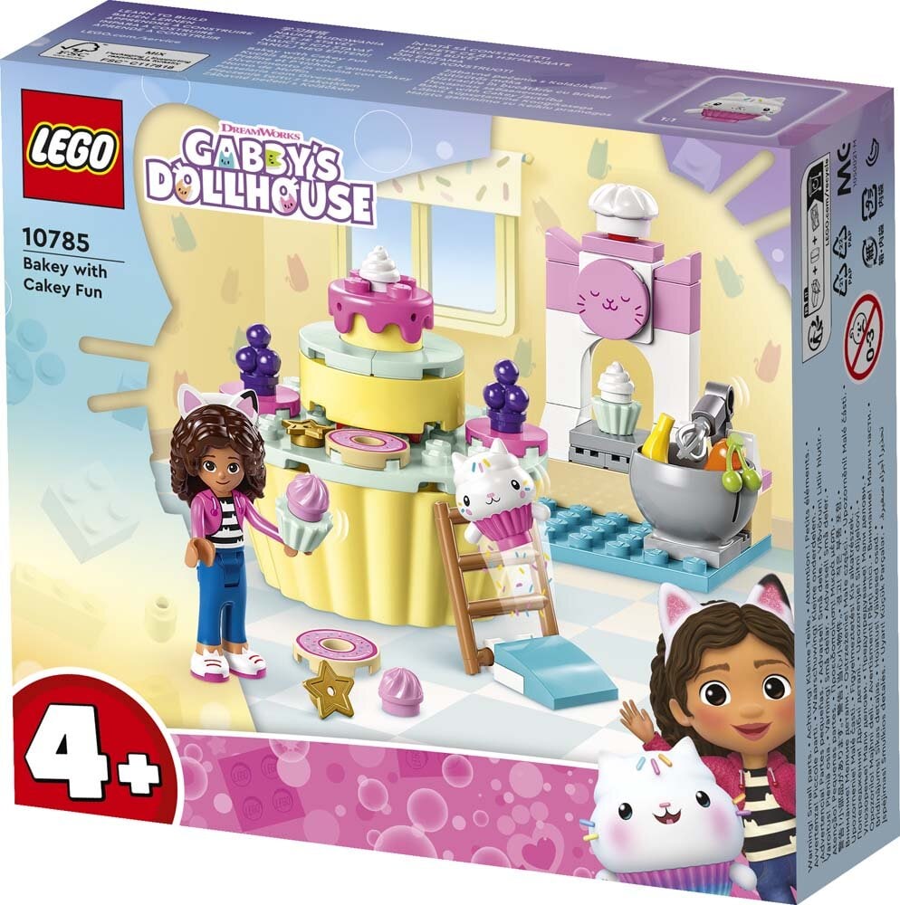 LEGO Gabby's Dollhouse - Cakey's creaties 4+