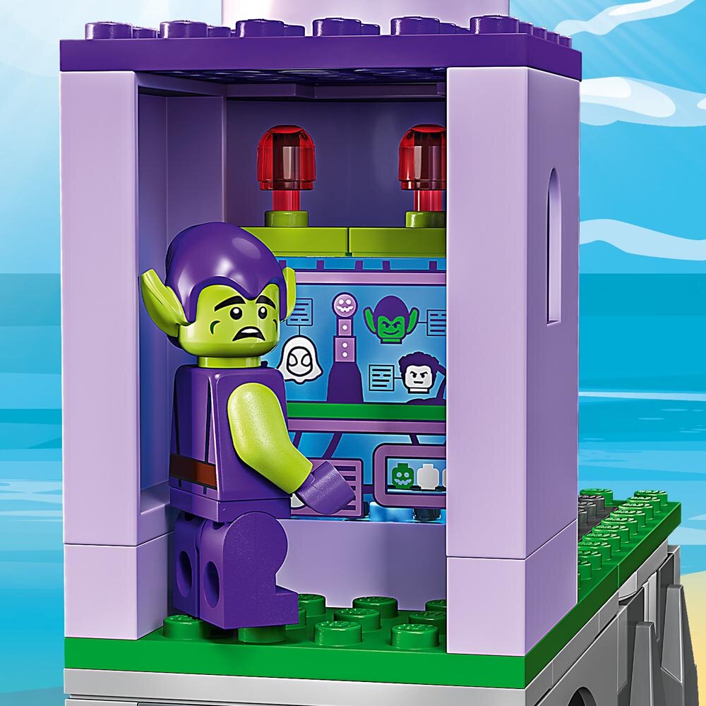 LEGO Marvel - Team Spidey bij de vuurtoren van Green Goblin 4+