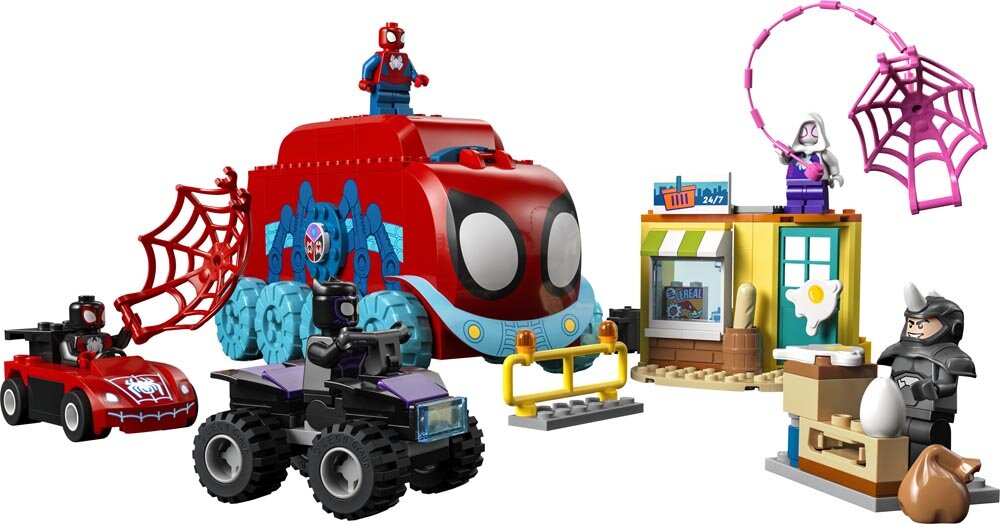 LEGO Marvel - Het mobiele hoofdkwartier van Team Spidey 4+