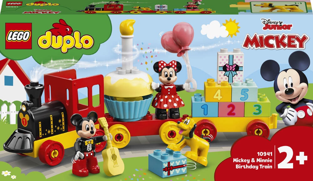 LEGO Duplo - Mickey & Minnie Verjaardagstrein 2+