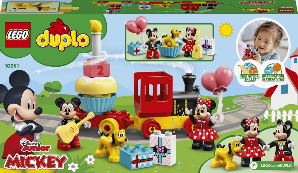 LEGO Duplo - Mickey & Minnie Verjaardagstrein 2+