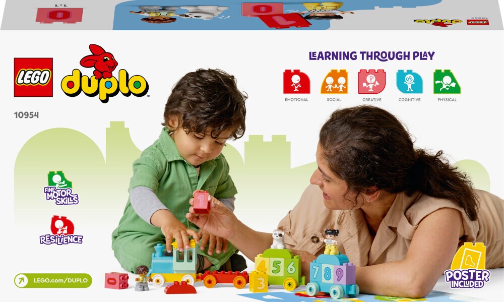 LEGO Duplo - Getallentrein - Leren tellen 1+