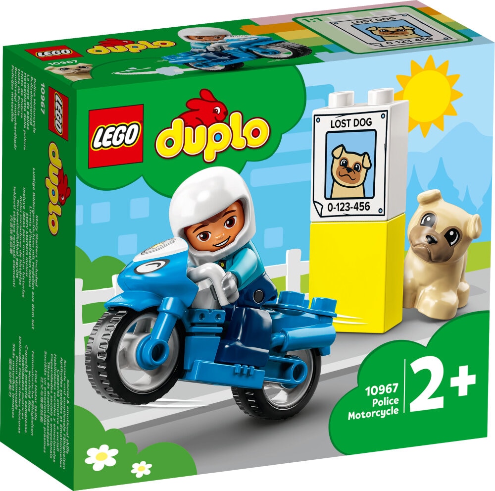 LEGO Duplo - Politiemotor 2+
