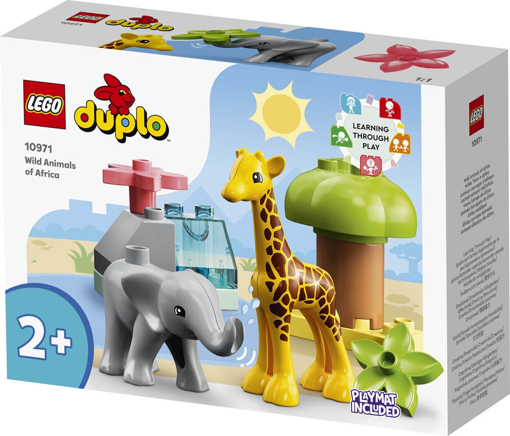 LEGO Duplo Wilde dieren van Afrika 2+