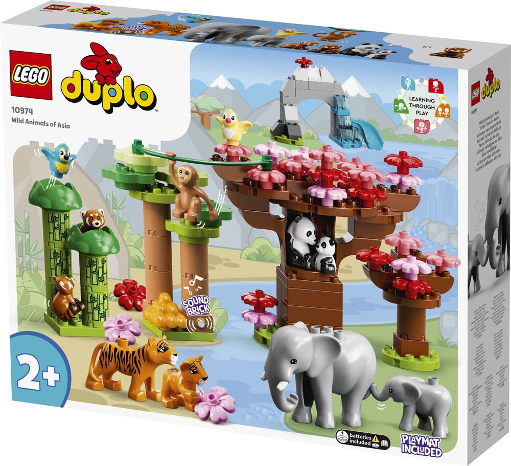 LEGO Duplo Wilde dieren van Azië 2+