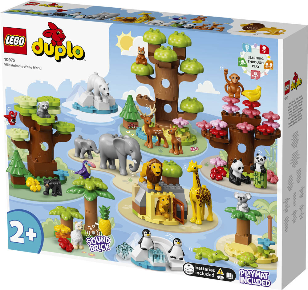 LEGO Duplo Wilde dieren van de wereld 2+