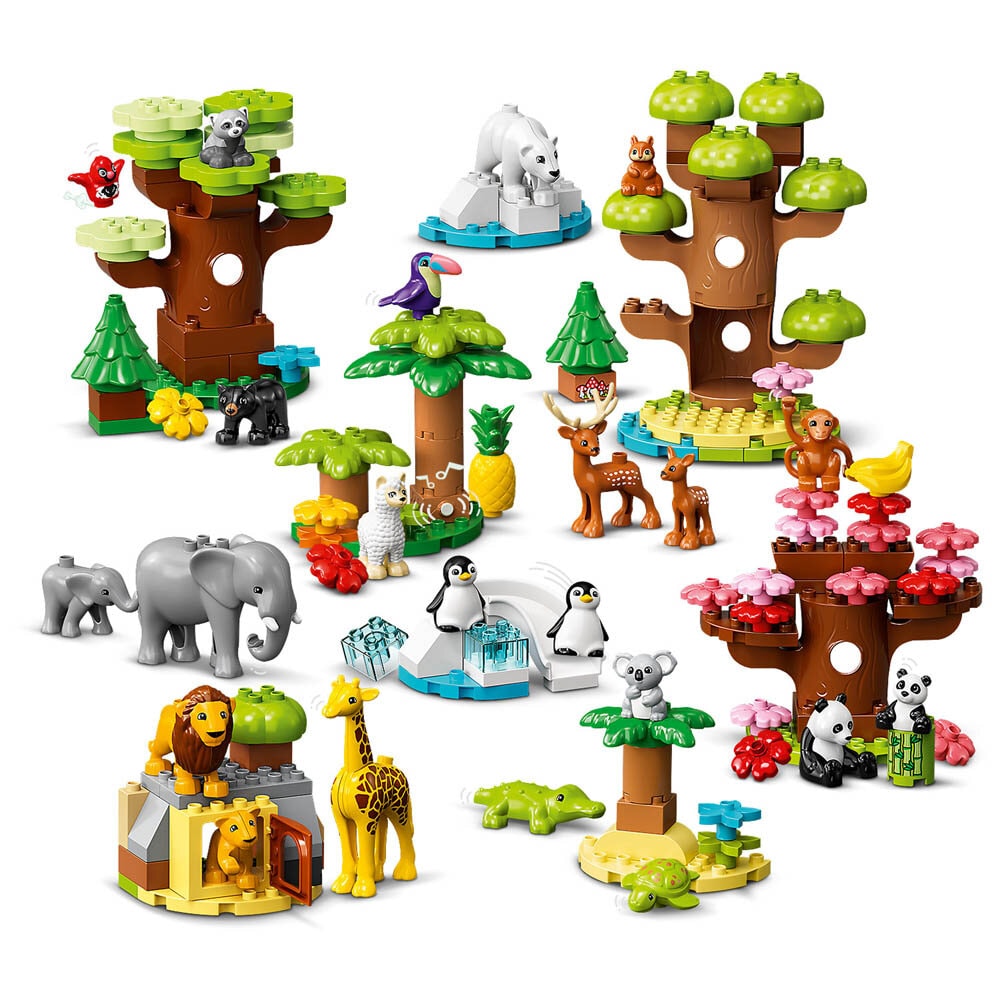 LEGO Duplo Wilde dieren van de wereld 2+