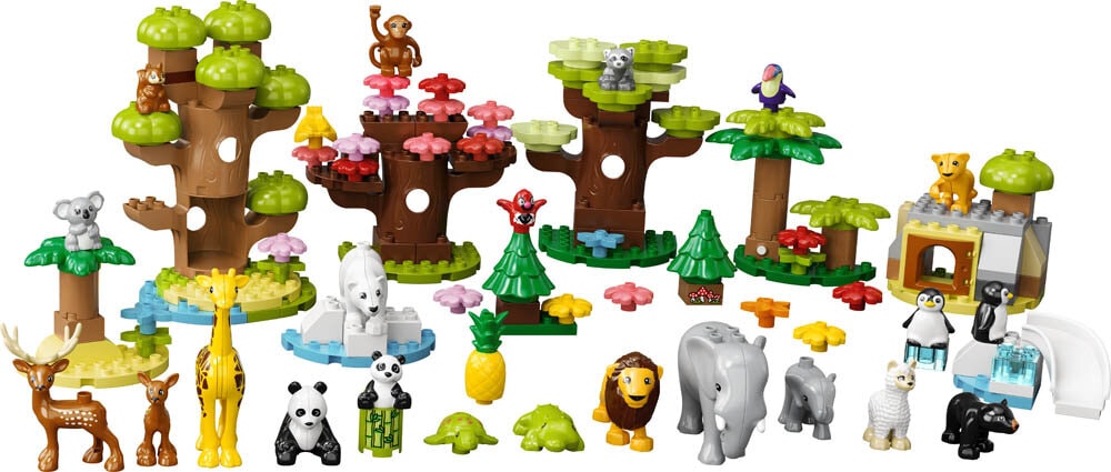LEGO Duplo Wilde dieren van de wereld 2+