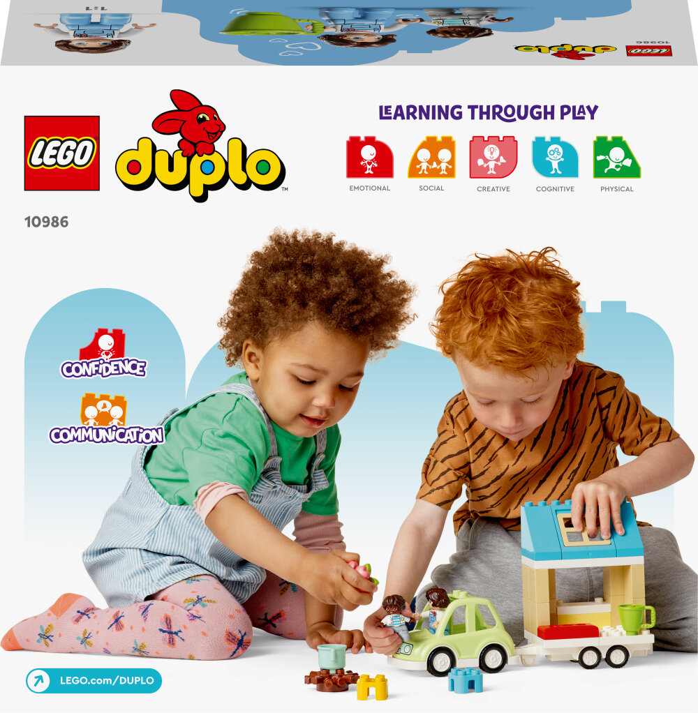 LEGO Duplo - Familiehuis op wielen 2+