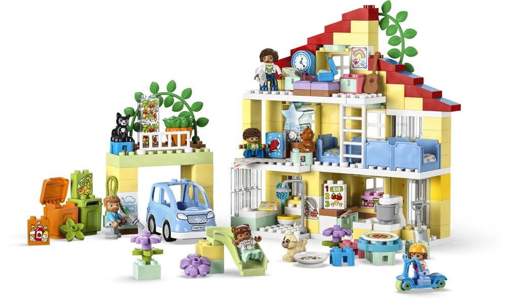 LEGO Duplo - 3in1 Familiehuis 3+