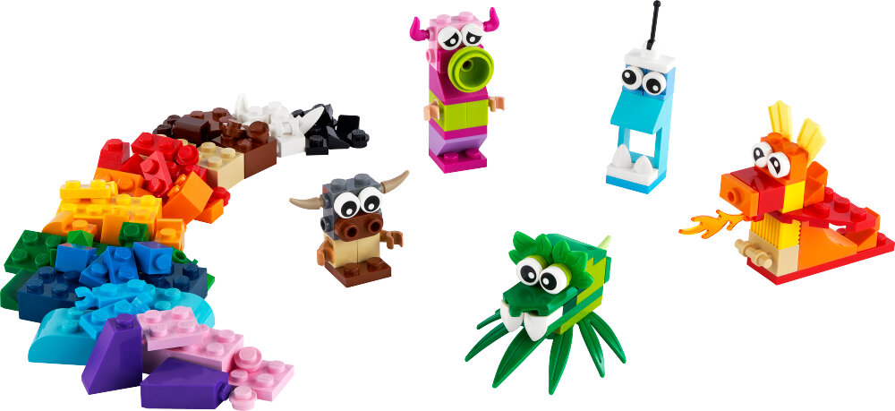 LEGO Classic - Creatieve monsters 4+