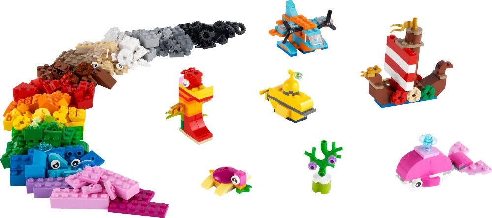 LEGO Classic - Creatief zeeplezier 4+