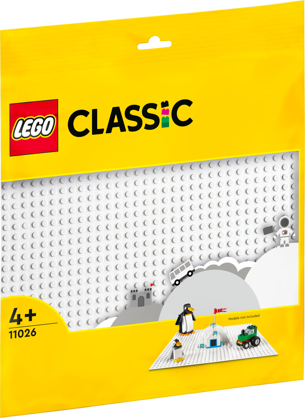 LEGO Classic - Witte bouwplaat 4+