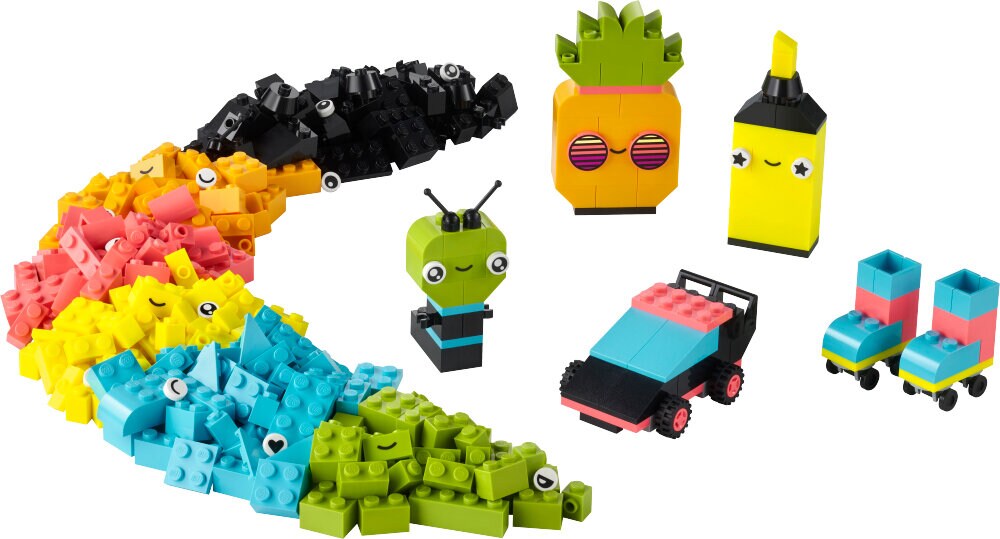 LEGO Classic - Creatief spelen met neon 5+