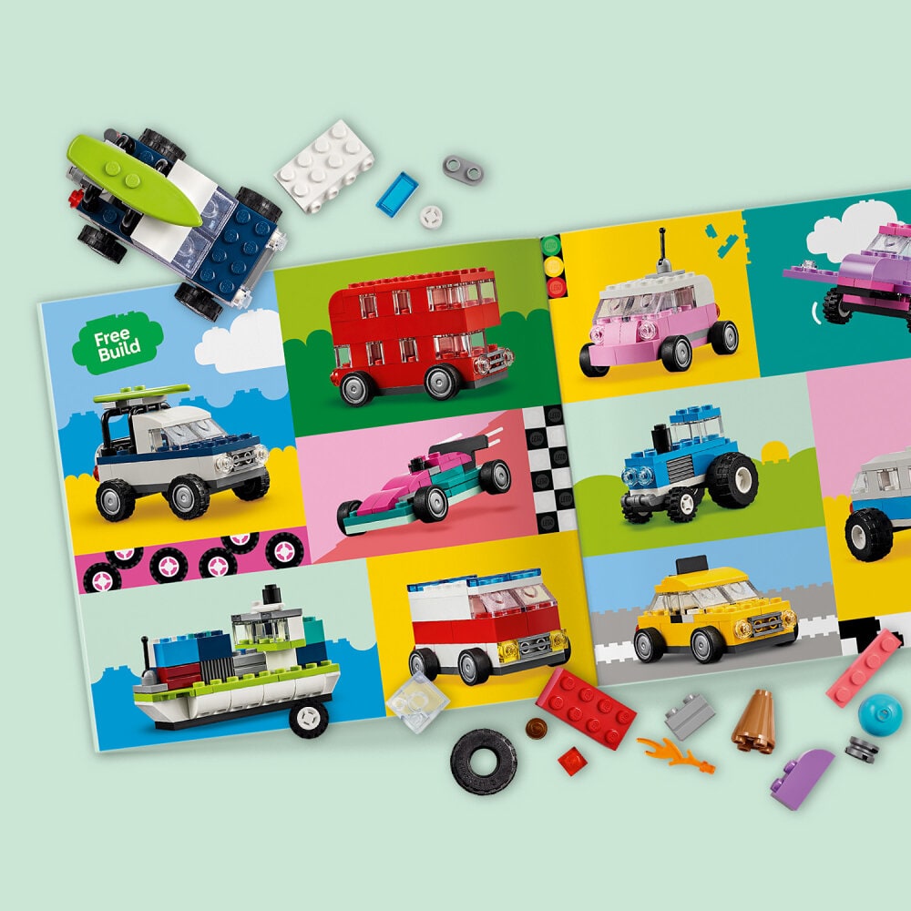 LEGO Classic - Creatieve voertuigen 5+