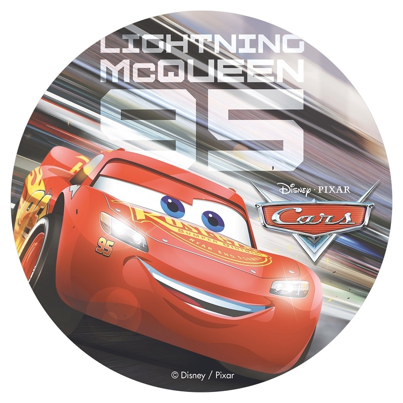 Taartprint Cars 3 - Ouwel 20 cm