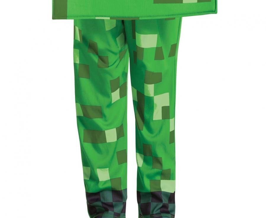 Minecraft Kostuum Kind Creeper 10-12 jaar