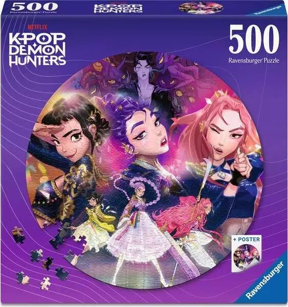 Ravensburger Puzzel - K-Pop Demon Hunters 500 stukjes