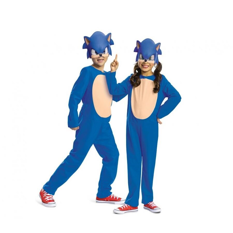 Sonic Kostuum 7-8 jaar